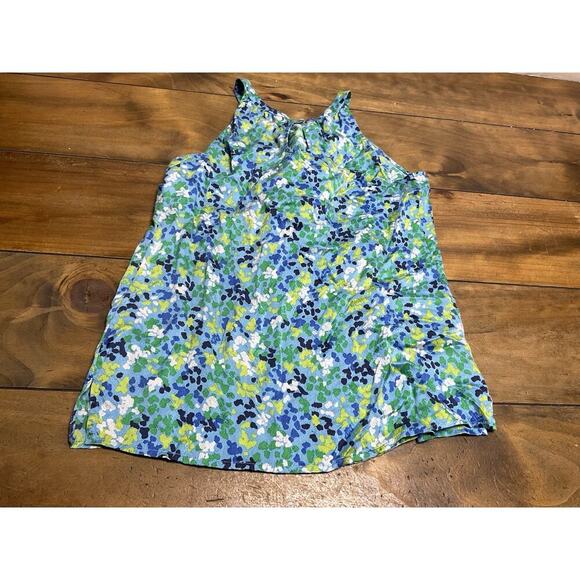 Lilly Pulitzer Women’s Floral Oops Spilled It Again Ruffle Front Silk Top Size 6 - Picture 9 of 9